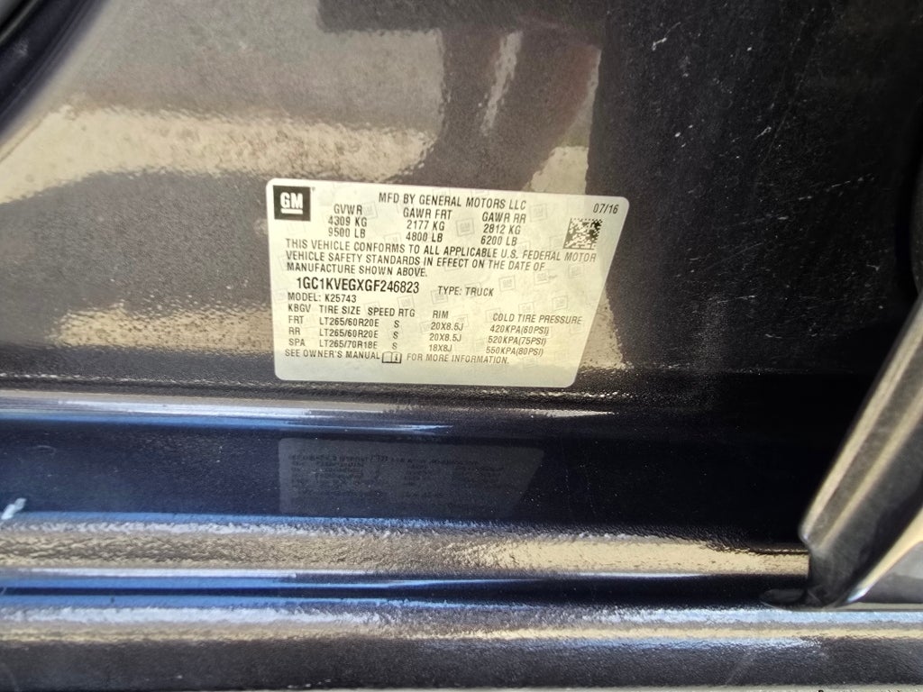 2016 Chevrolet Silverado 2500 HD LT