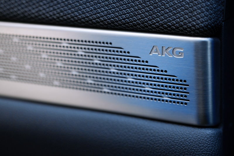 Close-up View of the AKG Studio Audio Speaker | Courtesy Cadillac Broussard in Broussard LA